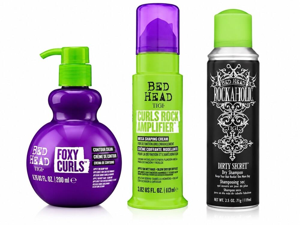 TIGI Bed Head Foxy Curls, Curls Rock & Dirty Secret 3 Piece Set